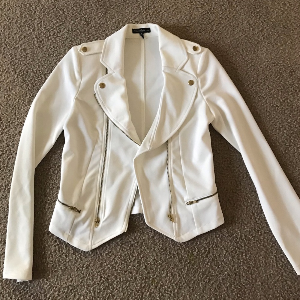 White jacket